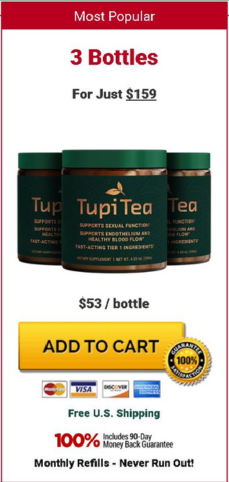 Tupi Tea - 6 bottles