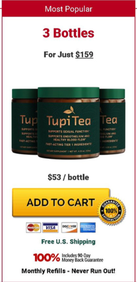 Tupi Tea - 6 bottles